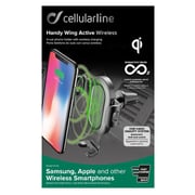 Cellularline Wireless Car Charger Black Cellularline Wireless Car Charger Black