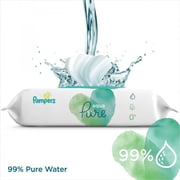 Pampers Aqua Pure Baby Wipes 48 Count Pampers Aqua Pure Baby Wipes 48 Count