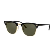 RayBan RB3016-W0365-49 Black/Gold Acetate Unisex Sunglasses RayBan RB3016-W0365-49 Black/Gold Acetate Unisex Sunglasses