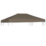 Vidaxl Gazebo Top Cover 310 G/m² 3x4 M Taupe Vidaxl Gazebo Top Cover 310 G/m² 3x4 M Taupe
