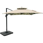 Danube Home New Aura Umbrella with Base without Flap Designer 3x3 m Danube Home New Aura Umbrella with Base without Flap Designer 3x3 m