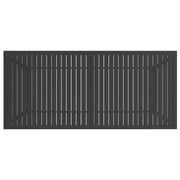 Vidaxl Garden Table Anthracite 190x80x72 Cm Steel