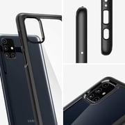 Spigen Ultra Hybrid Designed Case Black Samsung M51 Spigen Ultra Hybrid Designed Case Black Samsung M51