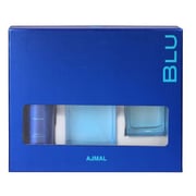 Ajmal Blu Gift Set For Men (BLU 90ml Cologne + BLU 200ml Deodorant + BLU Spray 90ml EDP) Ajmal Blu Gift Set For Men (BLU 90ml Cologne + BLU 200ml Deodorant + BLU Spray 90ml EDP)
