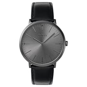 Hugo Boss Horizon Watch For Men with Black Leather Strap