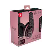 Stealth Multiformat Stereo Wired Gaming Headset Rose Gold Edition Abstract Stealth Multiformat Stereo Wired Gaming Headset Rose Gold Edition Abstract