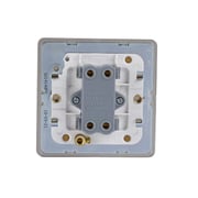 Schneider Electric Gu1414-bpc 1 Gang Ultimate Screwless Flat Plate Intermediate Switch, Polished Chrome With Black Interior Schneider Electric Gu1414-bpc 1 Gang Ultimate Screwless Flat Plate Intermediate Switch, Polished Chrome With Black Interior