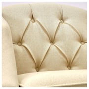 Astel Living Room Accent Chair Oatmeal 