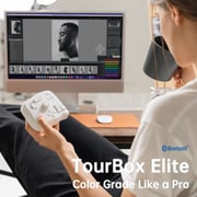 TourBox Elite, Video Photo Editing Controller, Bluetooth 5.0 Customized Shortcut Keyboard, EYE-FREE Ergonomic Equipment Console for Photoshop Lightroom Premiere, Windows Mac PC Drawing Graphics Tablet TourBox Elite, Video Photo Editing Controller, Bluetooth 5.0 Customized Shortcut Keyboard, EYE-FREE Ergonomic Equipment Console for Photoshop Lightroom Premiere, Windows Mac PC Drawing Graphics Tablet
