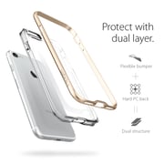 Spigen Neo Hybrid Crystal Designed For Iphone 7 Cover/case - Champagne Gold Spigen Neo Hybrid Crystal Designed For Iphone 7 Cover/case - Champagne Gold