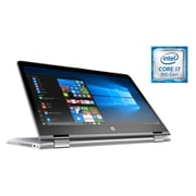 HP Pavillion x360 14-BA106NE Convertible Touch Laptop - Core i7 1.8Ghz 8GB 1TB+128GB 4GB Win10 14inch FHD Silver