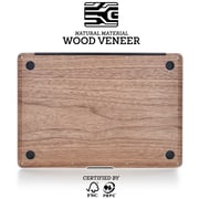 WOODWE Real Wood MacBook Skin for Mac Air 13inch Retina Display