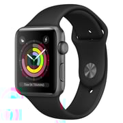 Apple Watch Series 3 GPS - 42mm Space Grey Aluminium Case with Black Sport Band Apple Watch Series 3 GPS - 42mm Space Grey Aluminium Case with Black Sport Band
