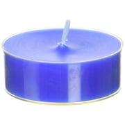 Zest Candle 12-Piece Tealight Candles, Mega Oversized Blue S Zest Candle 12-Piece Tealight Candles, Mega Oversized Blue S