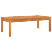 vidaXL Coffee Table 100x50x33 cm Solid Acacia Wood vidaXL Coffee Table 100x50x33 cm Solid Acacia Wood