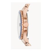 Fossil FB-01 Rose Gold Stainless Steel Women Watch ES4767