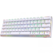 Redragon Gaming Mechanical Keyboard Red Switch White Redragon Gaming Mechanical Keyboard Red Switch White