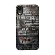Macmerise Joker Quotes - Sleek Phone Case For Iphone Xr Macmerise Joker Quotes - Sleek Phone Case For Iphone Xr