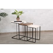 Buy Pan Emirates Elgar Nesting Table (3 Pc Set) Online in UAE Sharaf DG