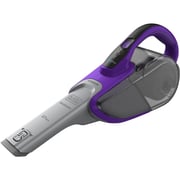 Black & Decker Cordless Pet Dustbuster Hand Vaccum Cleaner Titanium Grey/Purple DVJ325BFSP