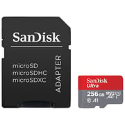 Sandisk Ultra Android A1 microSDXC UHS-I A1 256GB + SD Adapter(SDSQUAR-256G-GN6MA)