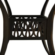 Vidaxl Garden Table Bronze 90x90x74 Cm Cast Aluminium Vidaxl Garden Table Bronze 90x90x74 Cm Cast Aluminium