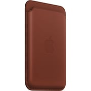 Apple iPhone Leather Wallet Umber with MagSafe