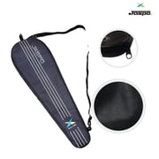 Jaspo - Badminton Racquet With Bag And 3 Pastic Shuttle Corks | Complete Badminton Set | Outdoor Backyard Games Jaspo - Badminton Racquet With Bag And 3 Pastic Shuttle Corks | Complete Badminton Set | Outdoor Backyard Games