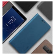 Araree Bonnet Stand Flip Cover Charcoal Grey For Samsung Galaxy Note 8