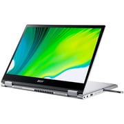 Acer Spin 3 2 in 1 Laptop - 11th Gen Core i7 2.8GHz 16GB 512GB Shared Win11 13.3inch WQXGA Silver English/Arabic Keyboard SP313 51N 73VD (2022) Middle East Version Acer Spin 3 2 in 1 Laptop - 11th Gen Core i7 2.8GHz 16GB 512GB Shared Win11 13.3inch WQXGA Silver English/Arabic Keyboard SP313 51N 73VD (2022) Middle East Version