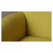 Button Back Armchair Mustard Yellow Button Back Armchair Mustard Yellow