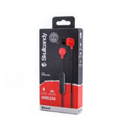 Skullcandy S2DUWK010 JIB Wireless In-Ear Headphones Red + JIB Earbud Wired Earphone