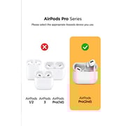 VRS Design Modern for Airpods Pro 2nd Generation case (2022) Airpods Pro 2 case cover with Leather Strap - Marine Green VRS Design Modern for Airpods Pro 2nd Generation case (2022) Airpods Pro 2 case cover with Leather Strap - Marine Green