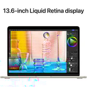 Apple MacBook Air 13.6-inch (2022) - M2 Chip 8GB 512GB 10-core GPU Starlight English/Arabic Keyboard Apple MacBook Air 13.6-inch (2022) - M2 Chip 8GB 512GB 10-core GPU Starlight English/Arabic Keyboard