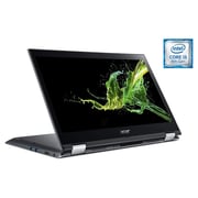 Acer Spin 3 SP314-51-57KK Laptop - Core i5 1.6GHz 8GB 1TB+128GB Shared Win10 14inch FHD Steel Grey