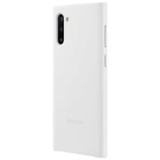 Samsung Leather Cover White For Note 10 Plus