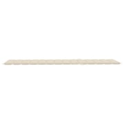 vidaXL Sun Lounger Cushion Cream 200x60x3 cm Fabric vidaXL Sun Lounger Cushion Cream 200x60x3 cm Fabric