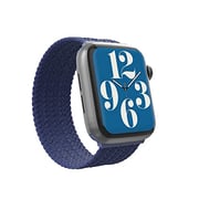 Gear4 Braided Band designed for Apple Watch Series 8/7 (41mm), Series 6/SE/5/4 (40mm) and Series 3/2/1 (38mm) - Navy Blue