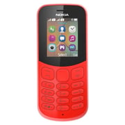 Nokia 130 ( 2017 ) Dual Sim Mobile Phone Red
