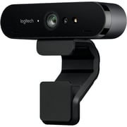 Logitech 4K Ultra HD Pro Webcam 5x Zoom – Black (960-001178)