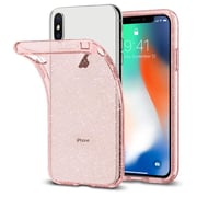 Spigen Liquid Crystal Glitter Case For iPhone Xs - Rose Quartz Spigen Liquid Crystal Glitter Case For iPhone Xs - Rose Quartz