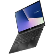 Asus Zenbook Flip 14 UX463FL-AI014T 2-in-1 Laptop - Core i7 1.8GHz 16GB 1TB 2GB Win10 14inch FHD Gun Grey English/Arabic Keyboard