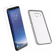 Armor Full Body Screen Protector + Transparent Back Cover For Samsung Galaxy S8
