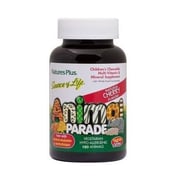 Natures Plus Animal Parade Children's Chewable Cherry Flav Natures Plus Animal Parade Children's Chewable Cherry Flav