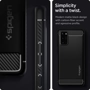 Spigen Rugged Armor Case Matte Black Galaxy Note 20 Spigen Rugged Armor Case Matte Black Galaxy Note 20
