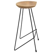 vidaXL Bar Stools 2 pcs Solid Teak Wood vidaXL Bar Stools 2 pcs Solid Teak Wood
