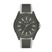 Armani Exchange Drexler Green Silicon Men Watch AX2638 Armani Exchange Drexler Green Silicon Men Watch AX2638