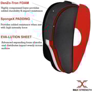 Max Strength Boxing Training Focus Pads Hook Jab Mitts Ufc Sparring Punch Bag Gym Fight Workout Red Black