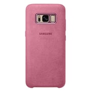 Samsung Alcantara Case Pink For Galaxy S8 EF-XG950APEGWW