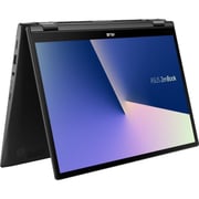 Asus Zenbook Flip 14 UX463FL-AI014T 2-in-1 Laptop - Core i7 1.8GHz 16GB 1TB 2GB Win10 14inch FHD Gun Grey English/Arabic Keyboard